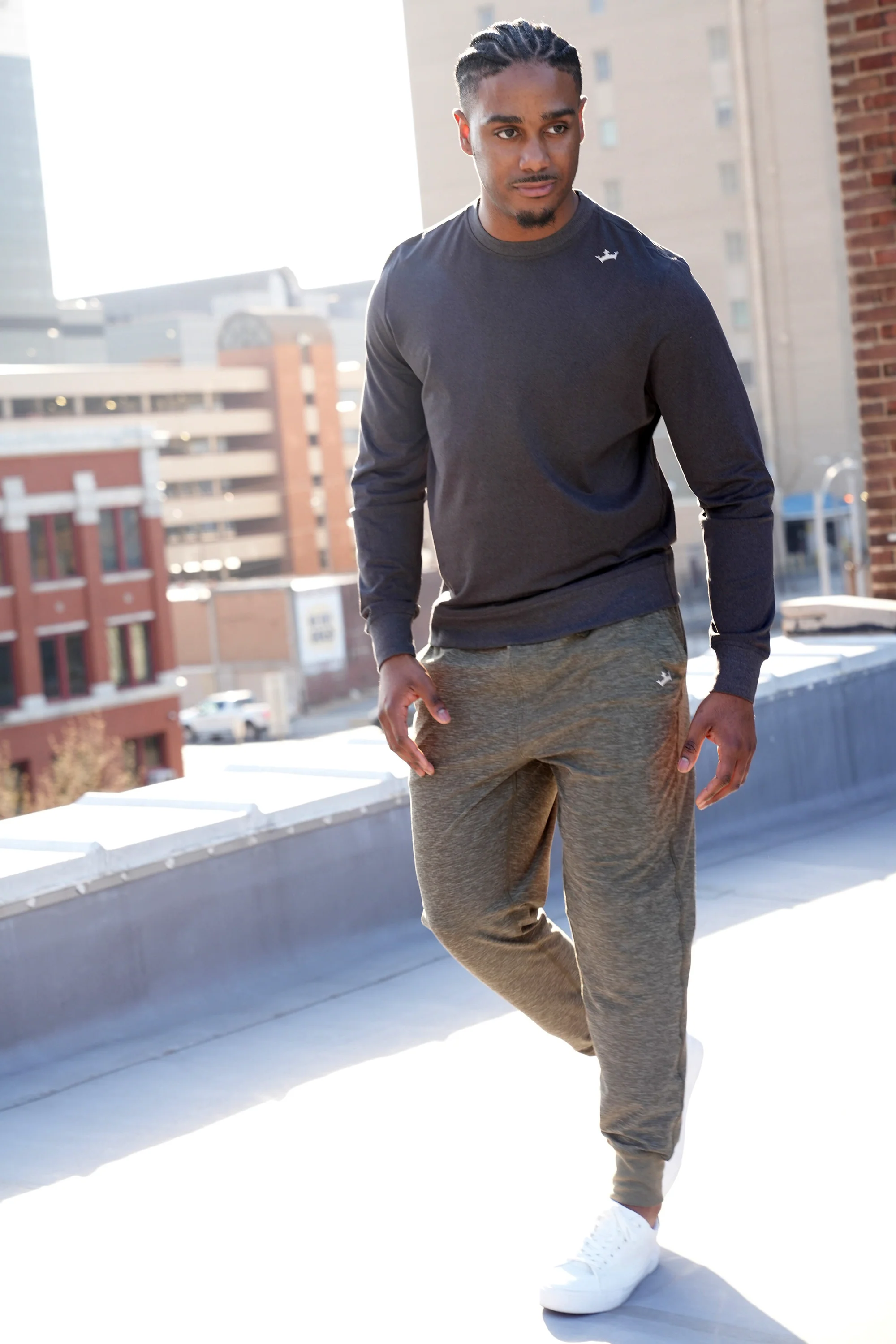 Action Men's Everyday Crewneck - Image 7