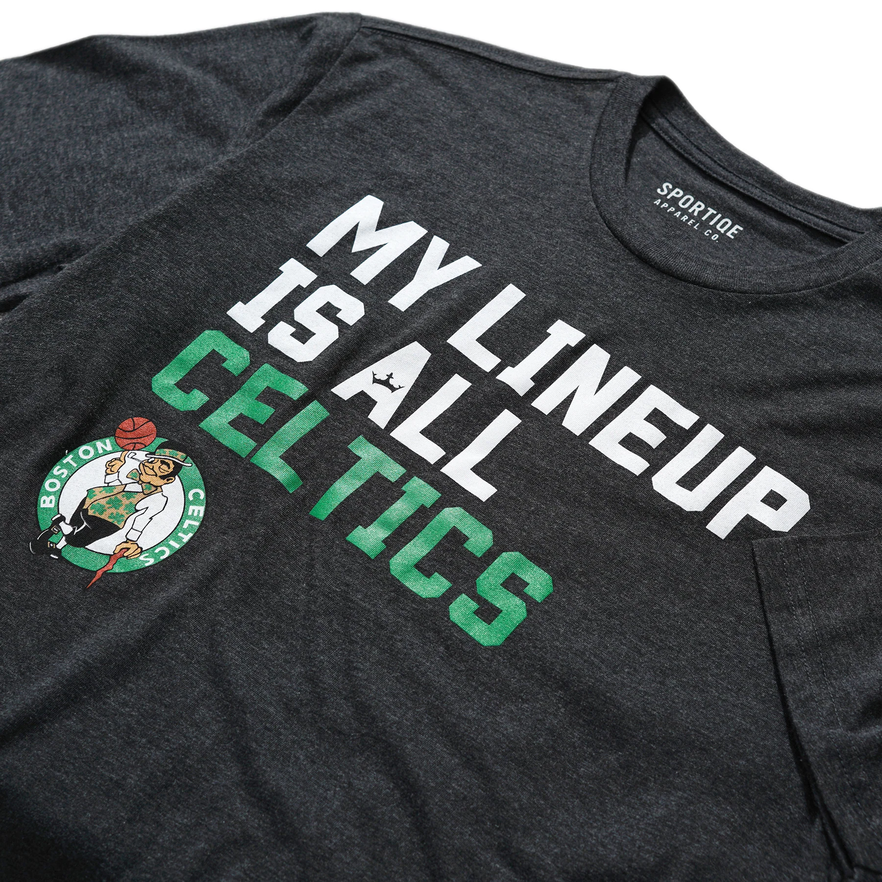 Boston Celtics My Lineup Sportiqe Comfy T-Shirt - Image 3