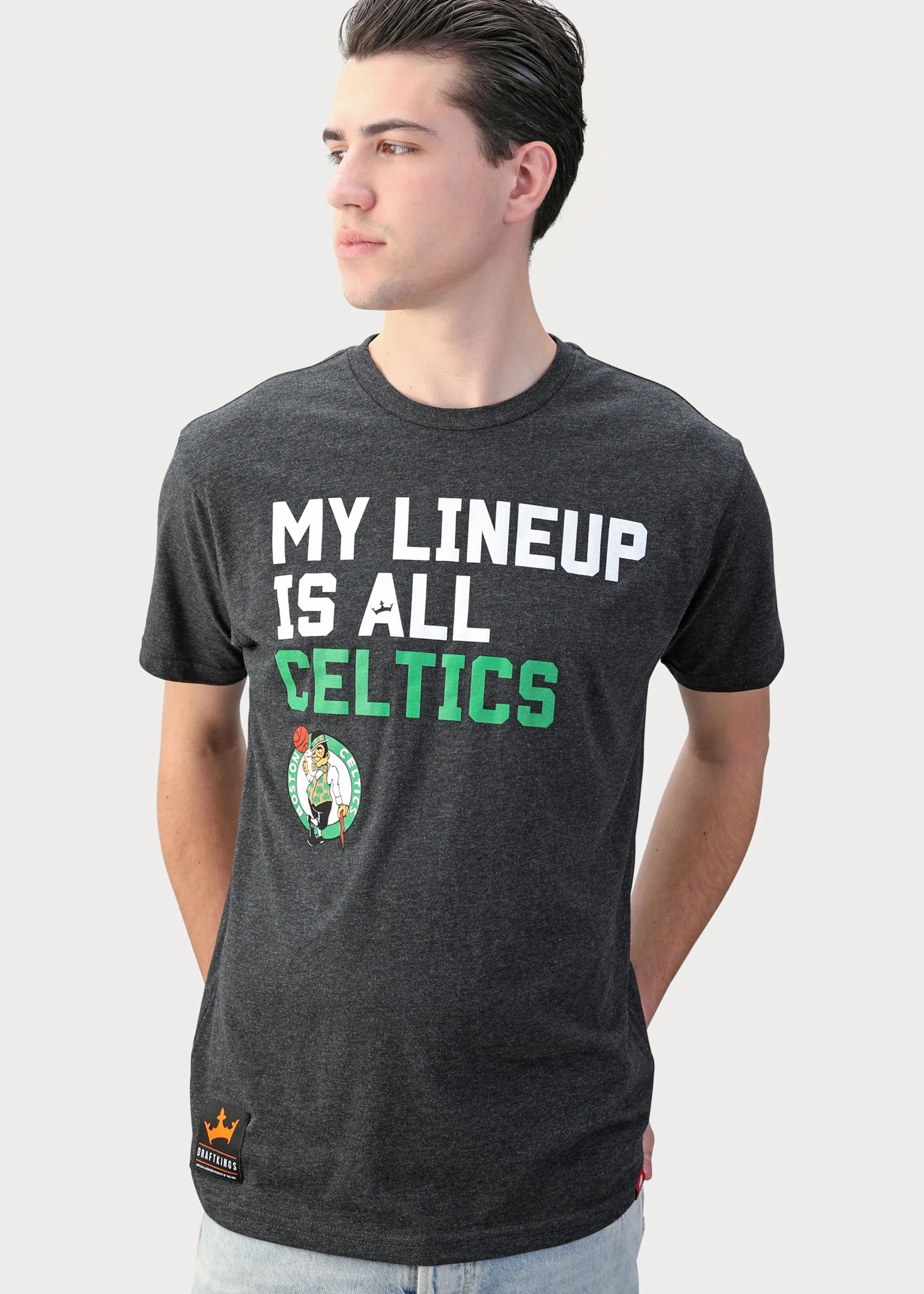 Boston Celtics My Lineup Sportiqe Comfy T-Shirt - Image 4