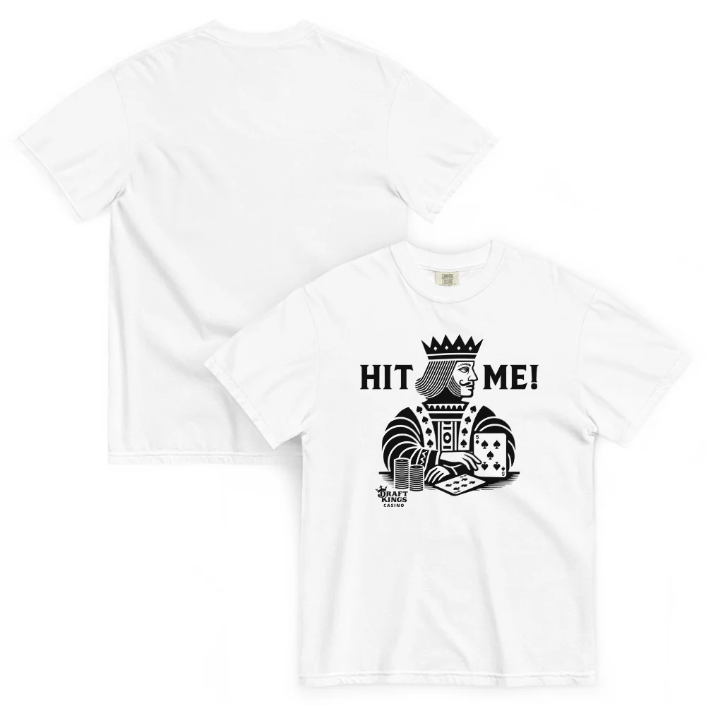 DraftKings Casino Hit Me T-Shirt