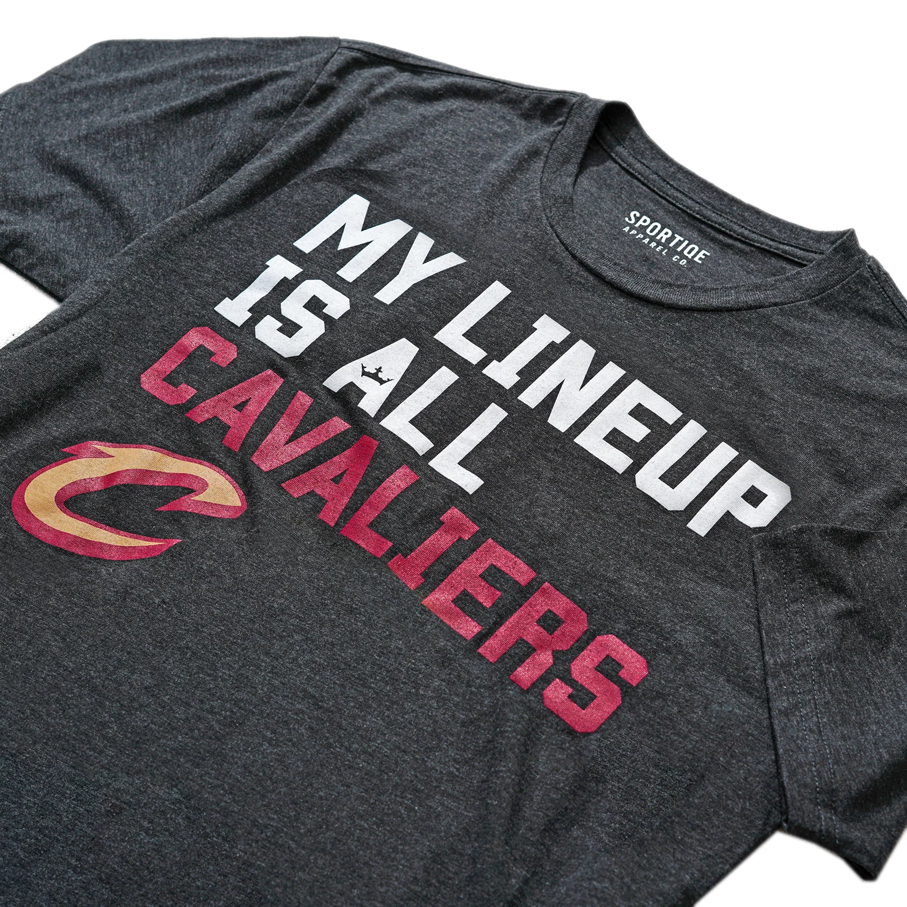 Cleveland Cavaliers My Lineup Sportiqe Comfy T-Shirt - Image 3