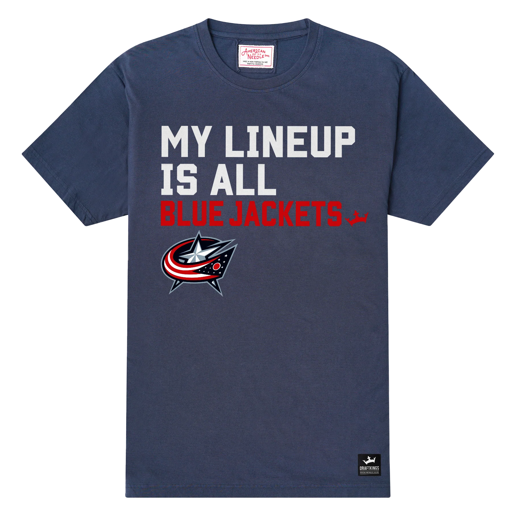Columbus Blue Jackets My Lineup T-shirt