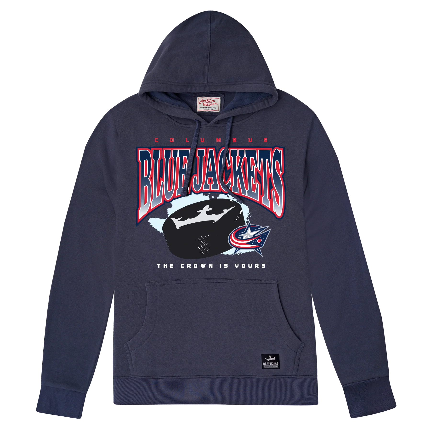 Columbus Blue Jackets Puck Pipeline Hoodie
