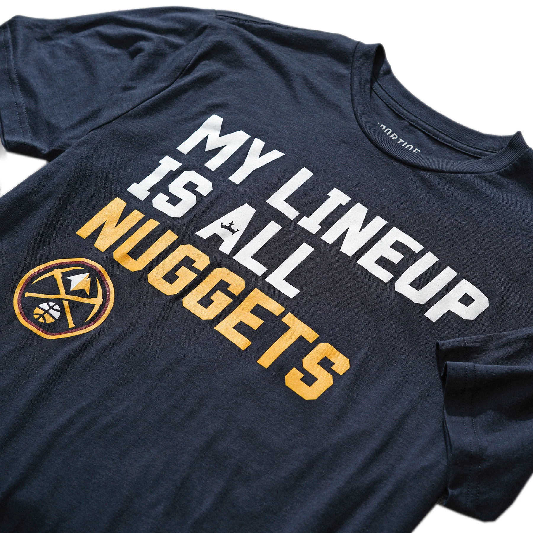 Denver Nuggets My Lineup Sportiqe Comfy T-Shirt - Image 3