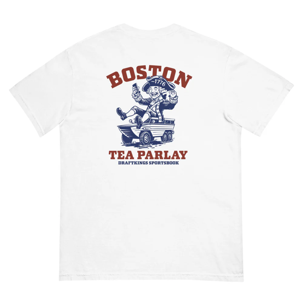 DraftKings Boston Tea Parlay T-Shirt