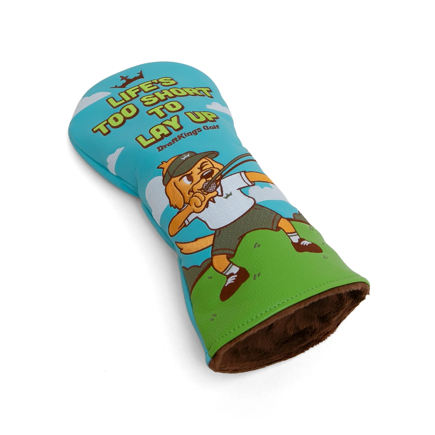 DraftKings Fairway Life's Too Short Driver Headcover - Image 3
