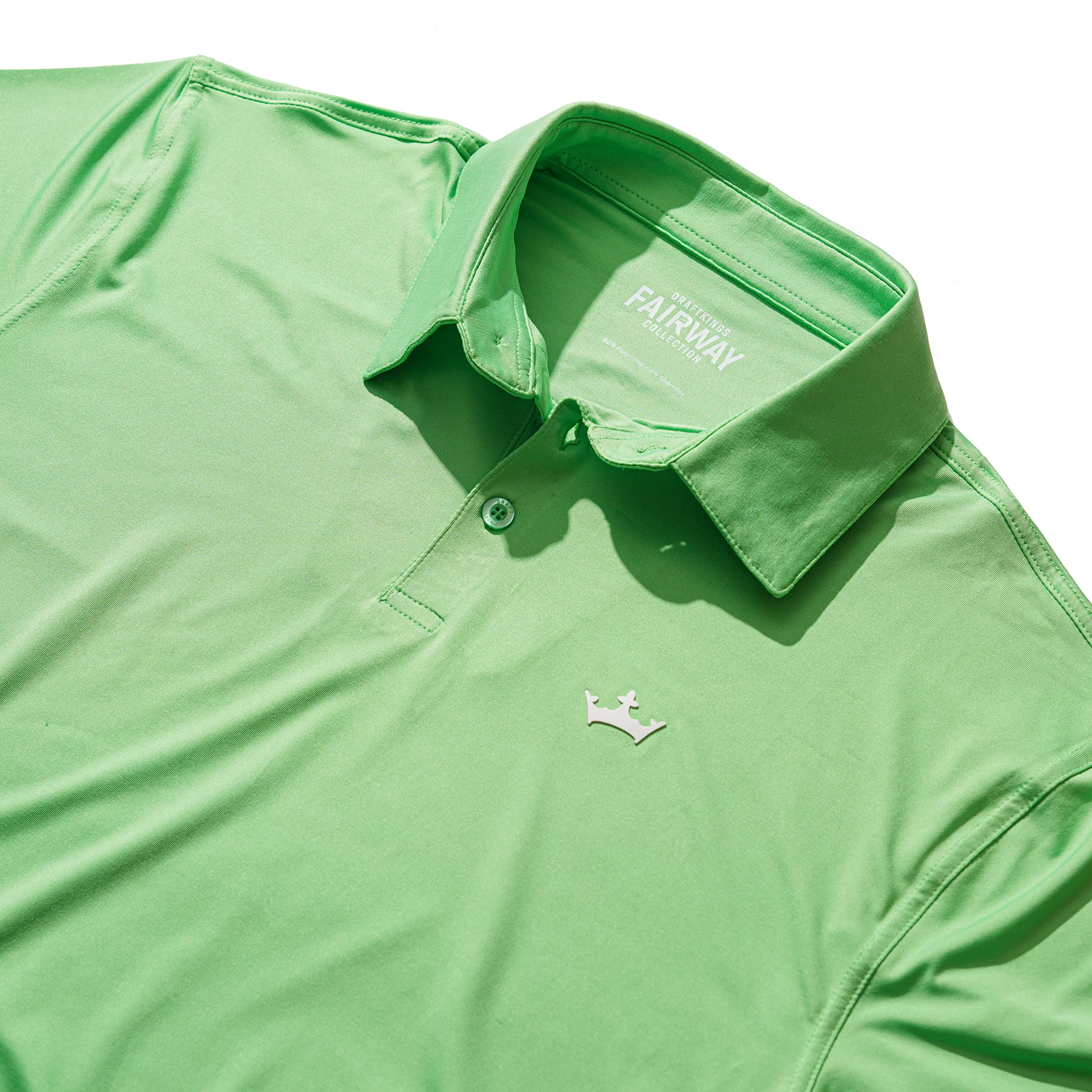 DraftKings Men's Island Green Golf Polo - Image 3