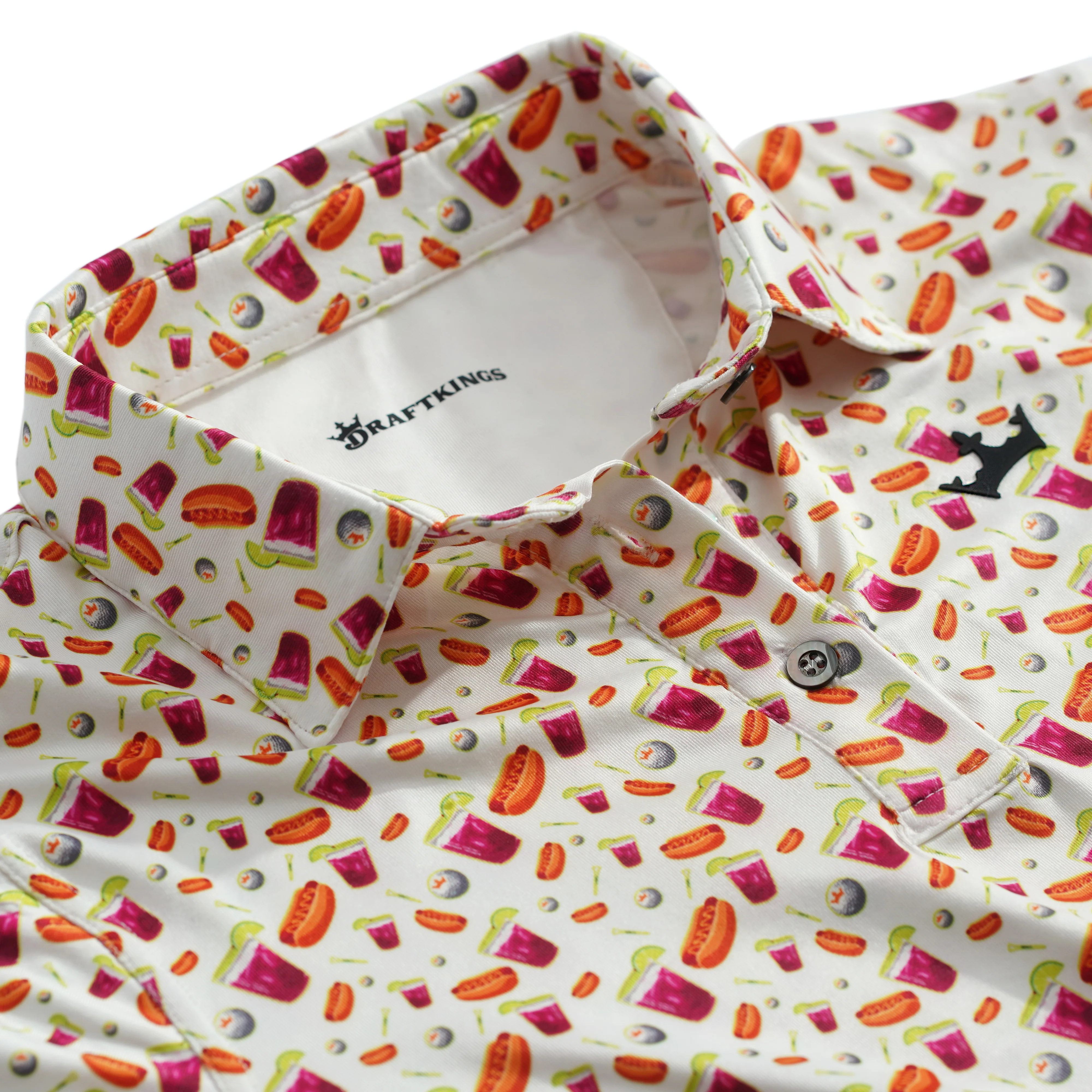 DraftKings Men's Snack Shack Golf Polo - Image 3