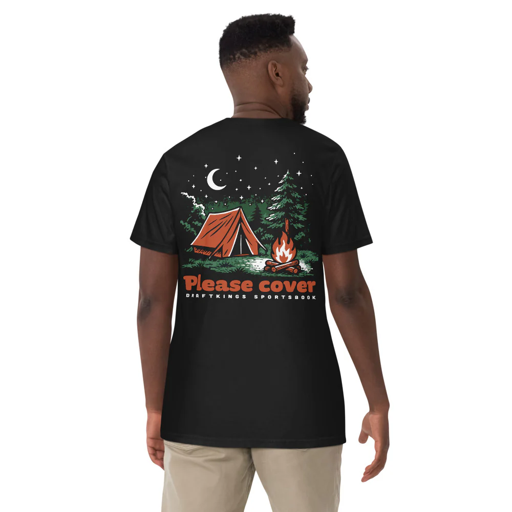 DraftKings Please Cover T-Shirt - Image 3