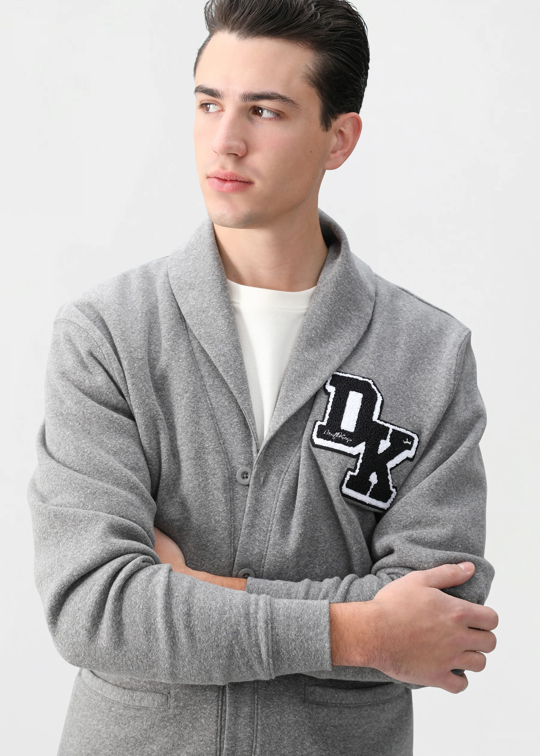 DraftKings x Sportiqe Henshaw Varsity Cardigan - Image 6