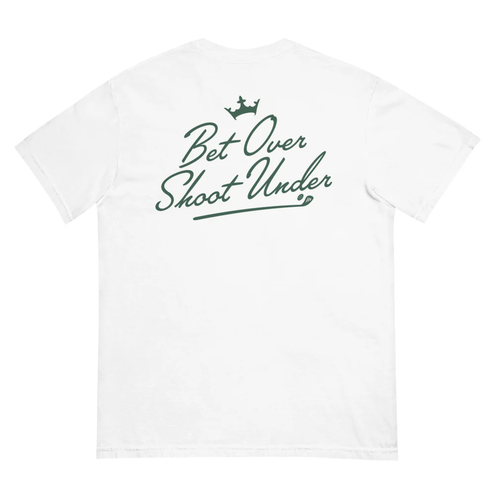 DraftKings Bet Over, Shoot Under T-Shirt - Image 3