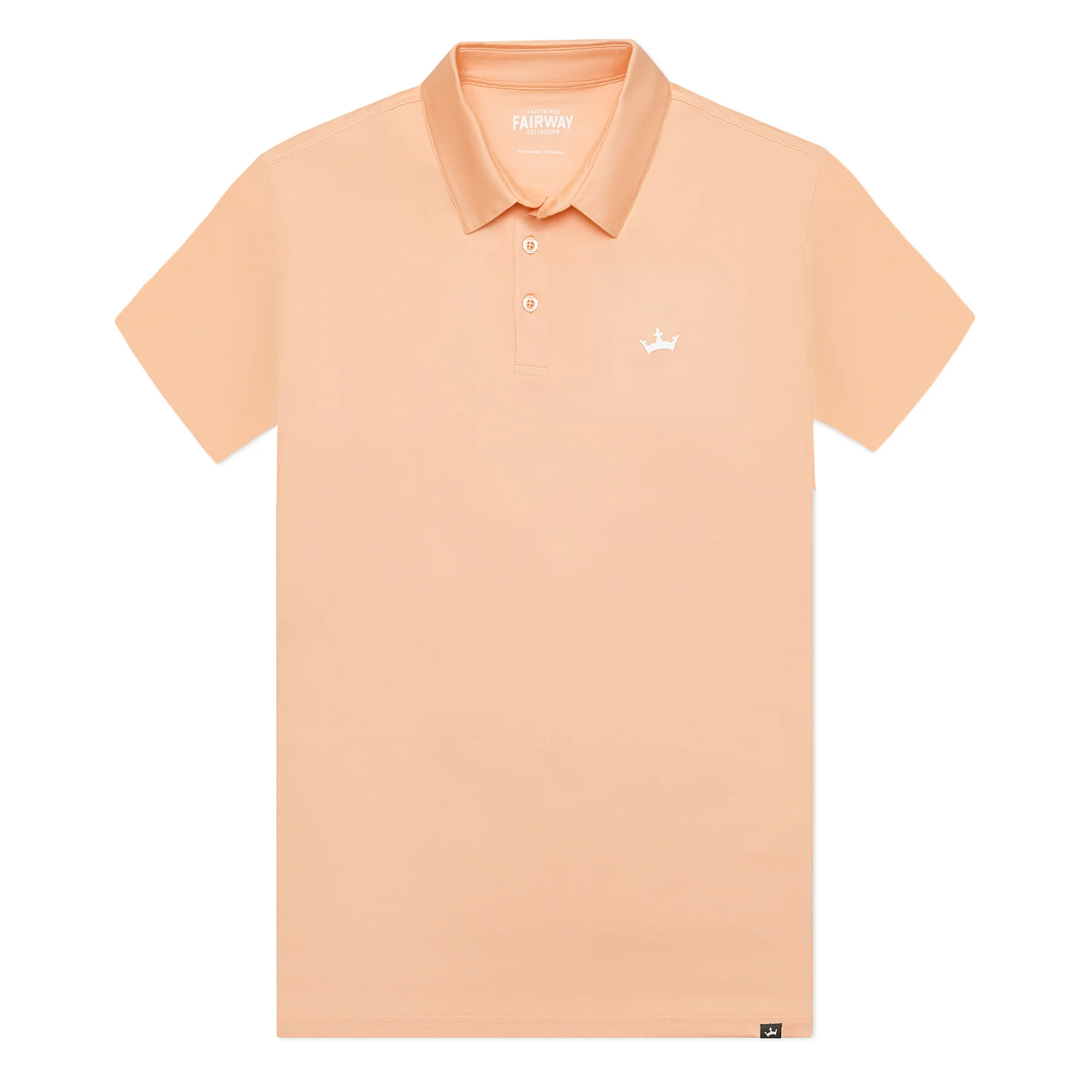 DraftKings Women's Peach Fuzz Golf Polo