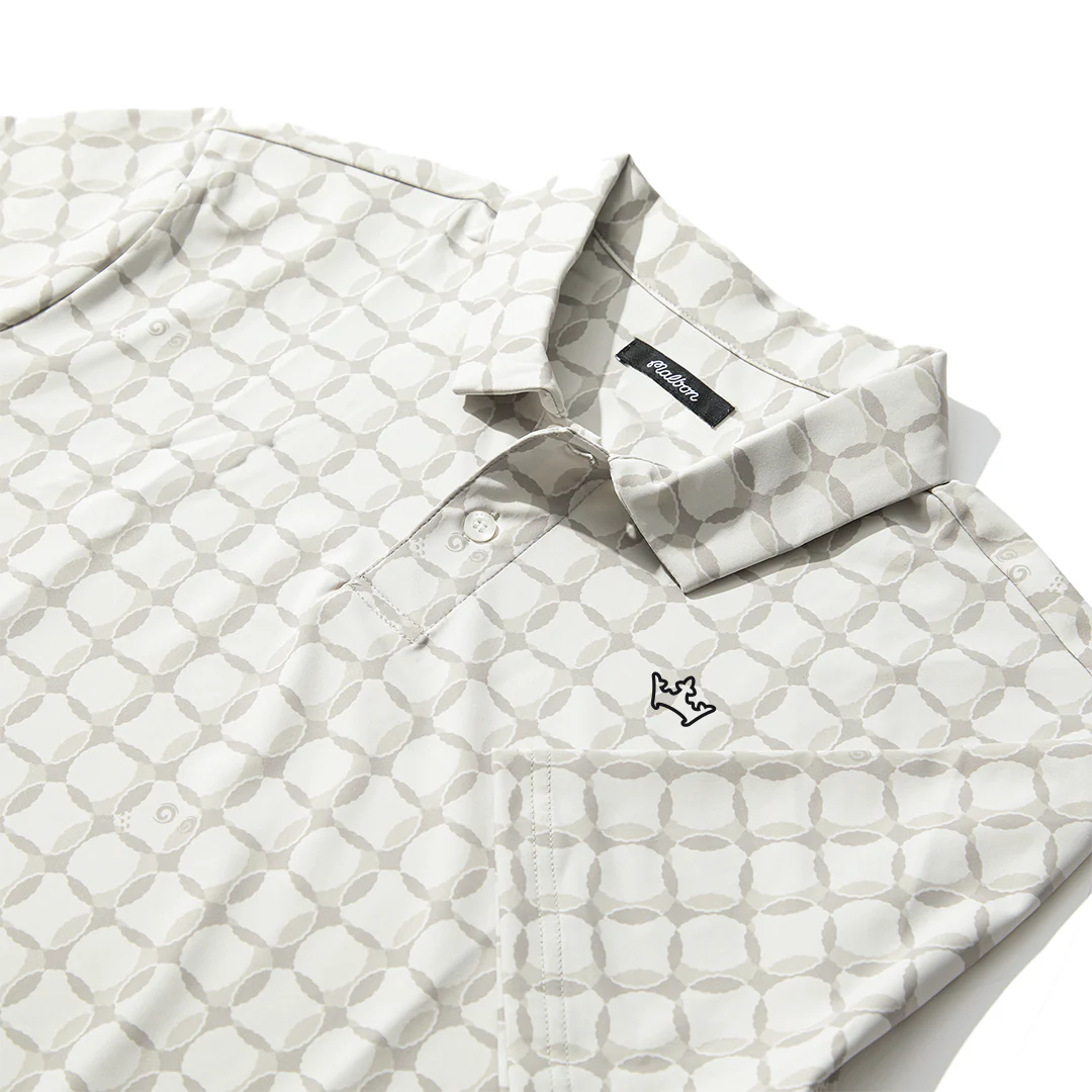 DraftKings x Malbon Mosaic Performance Polo - Image 4