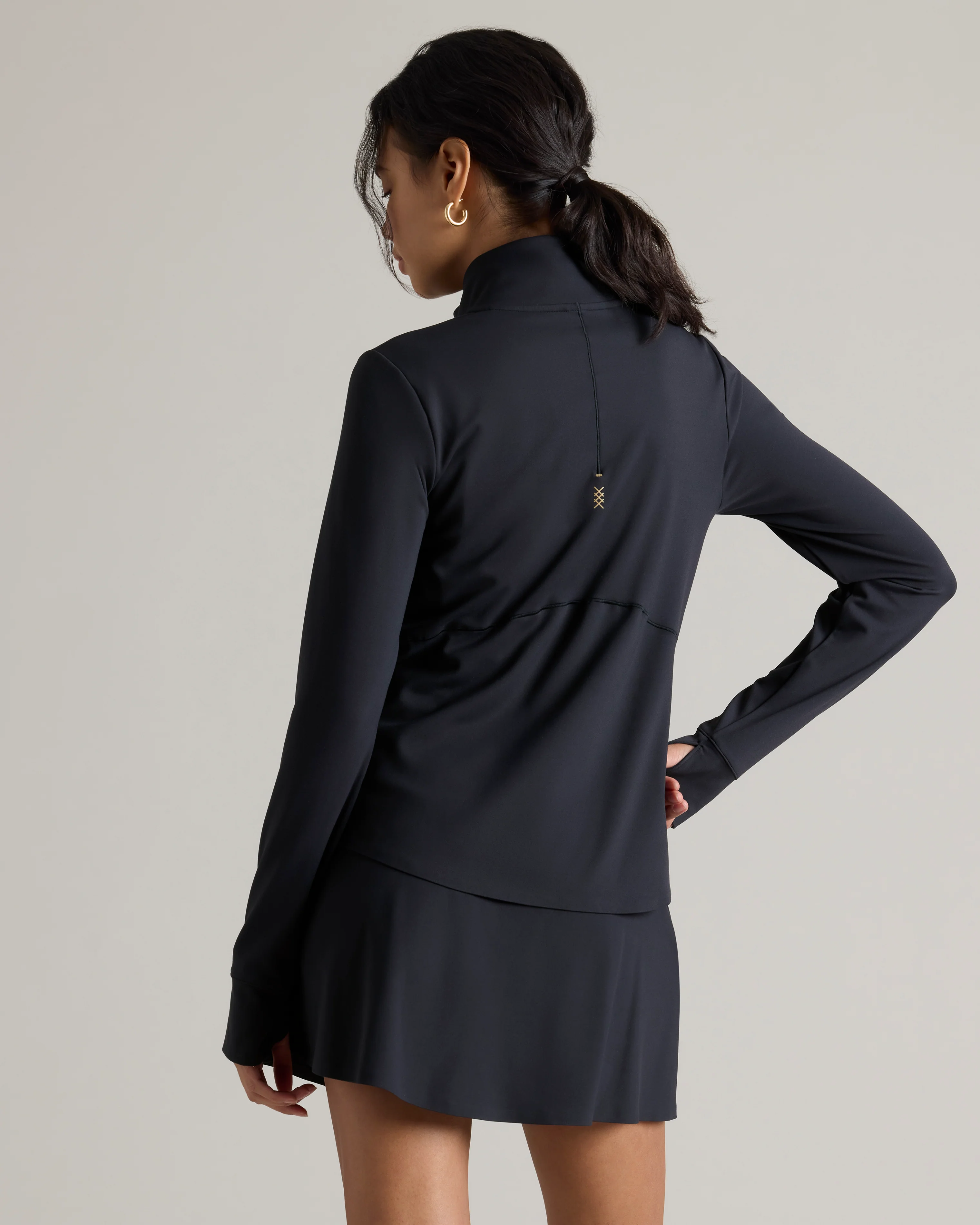 DraftKings x Rhone Women's Course To Court Quarter Zip - Image 4