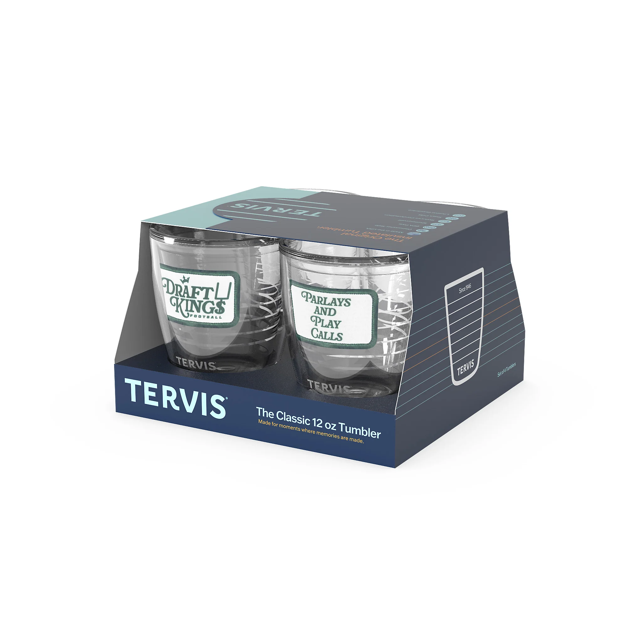 DraftKings x Tervis Football 4-Pack - Image 3