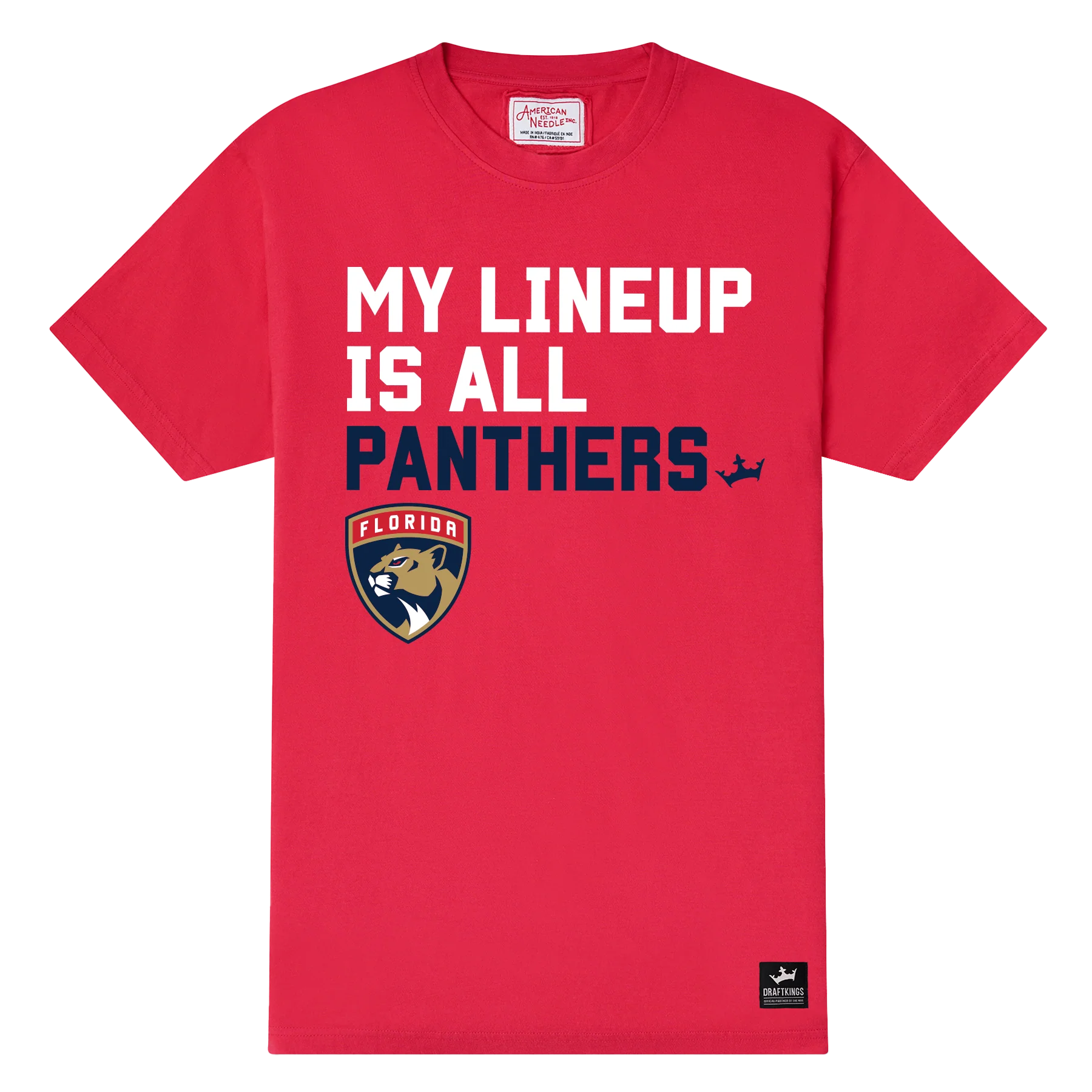 Florida Panthers My Lineup T-shirt