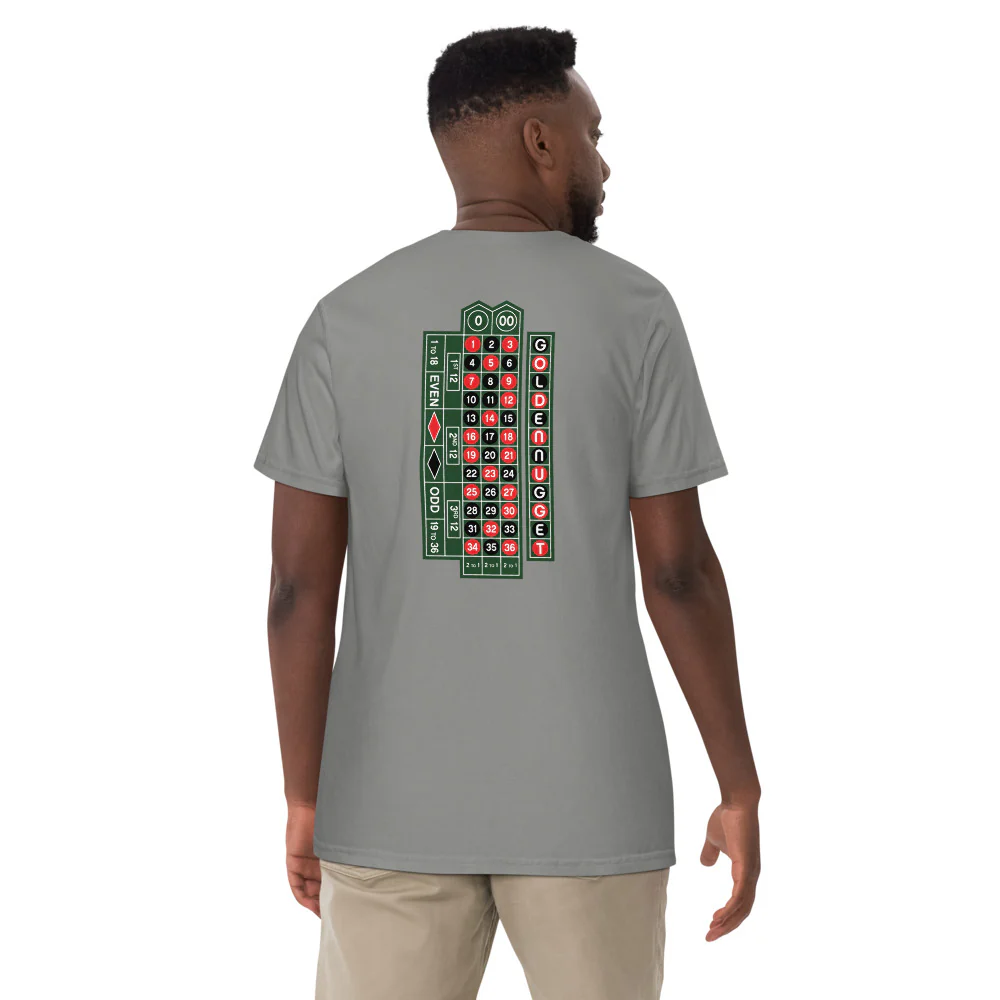 Golden Nugget Casino Roulette T-Shirt - Image 5