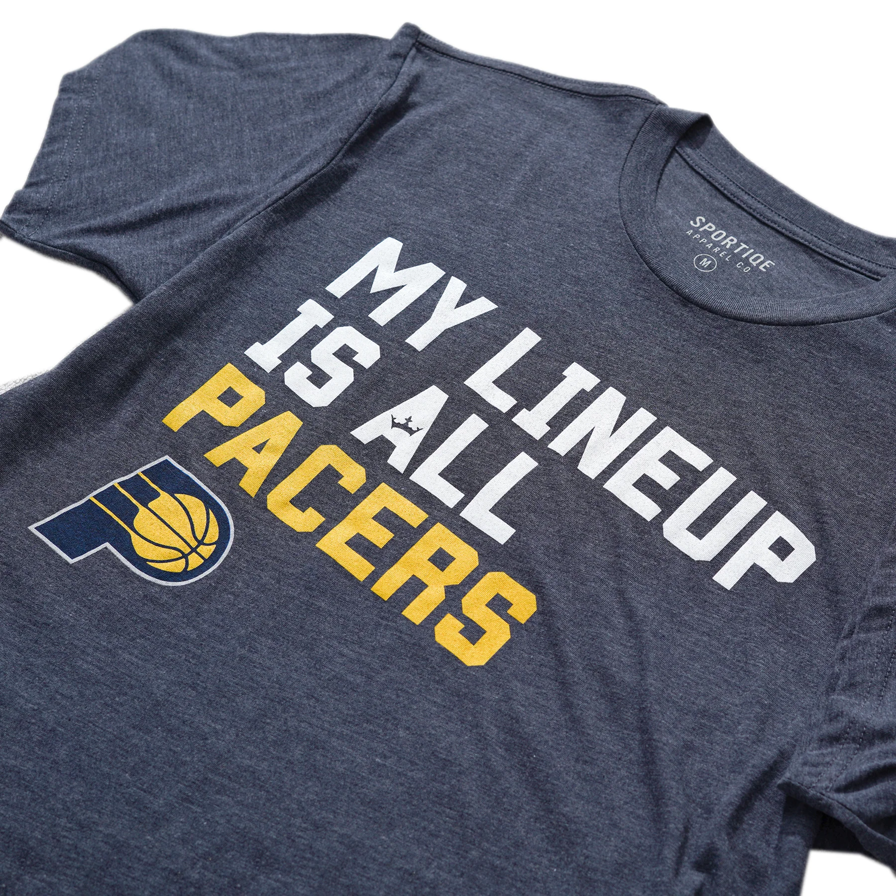 Indiana Pacers My Lineup Sportiqe Comfy T-Shirt - Image 3