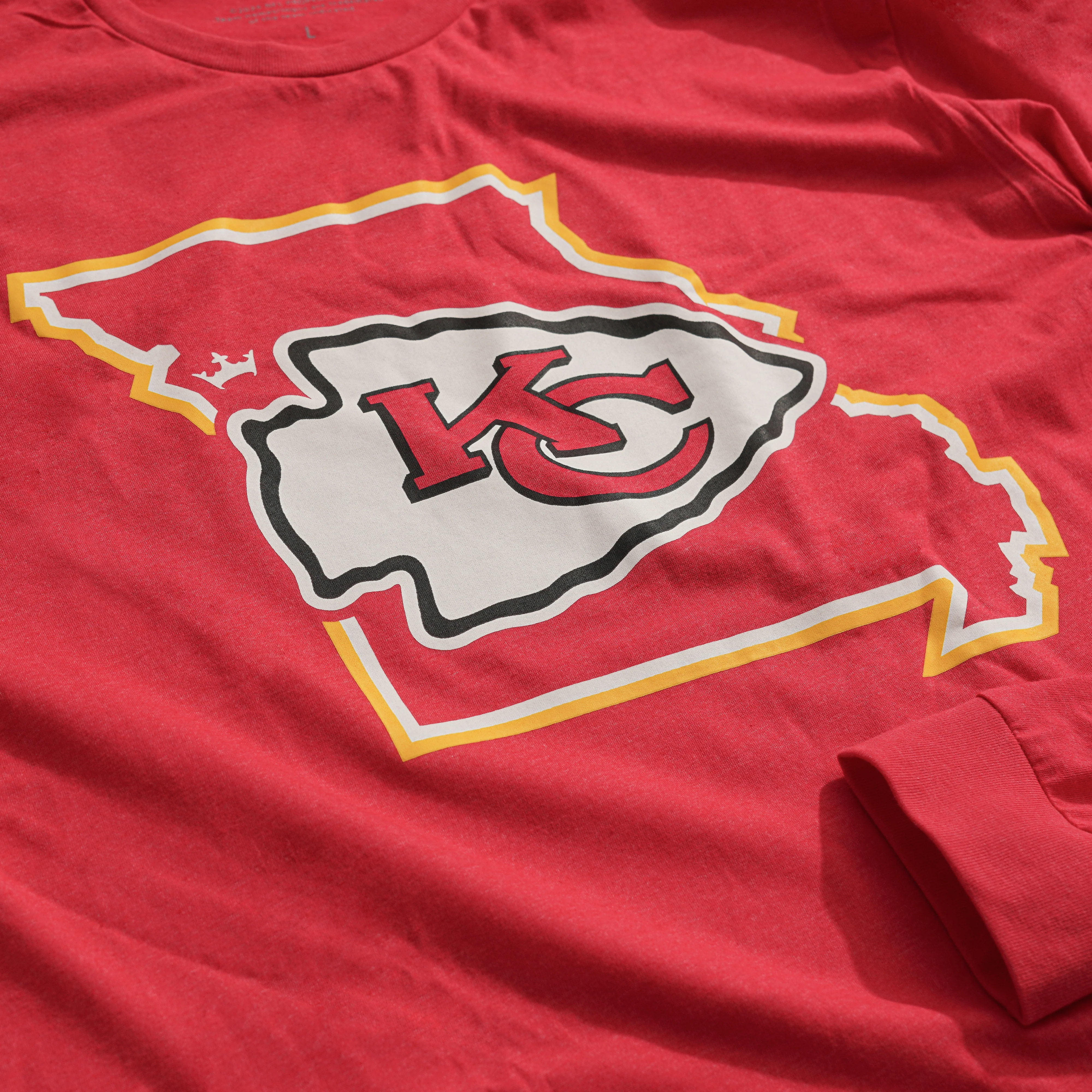 Kansas City Chiefs Crown Long Sleeve Shirt - Image 3