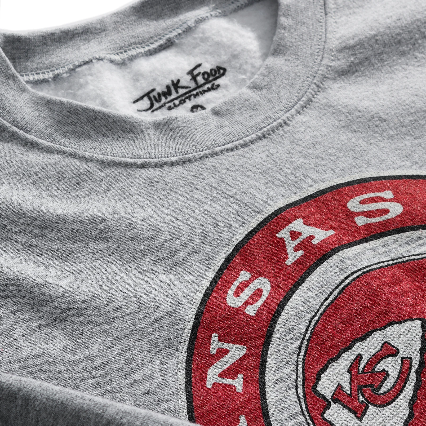 Kansas City Chiefs Junk Food Backfield Crewneck - Image 4