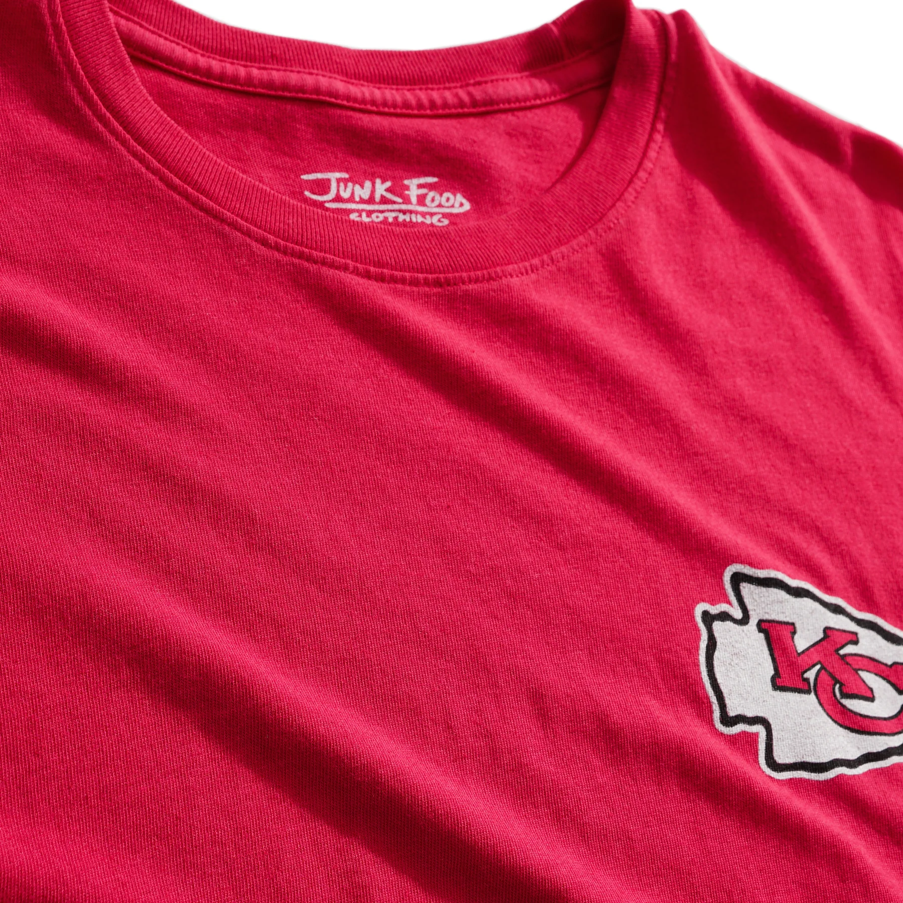 Kansas City Chiefs Junk Food Drive T-Shirt - Image 4
