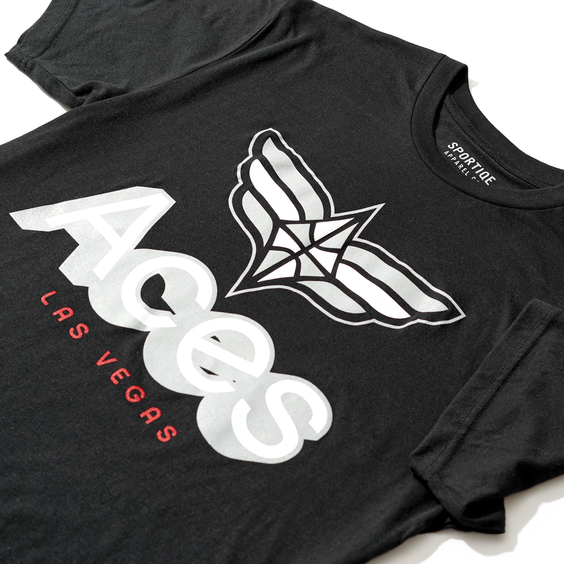 DraftKings x WNBA Las Vegas Aces T-Shirt - Image 3