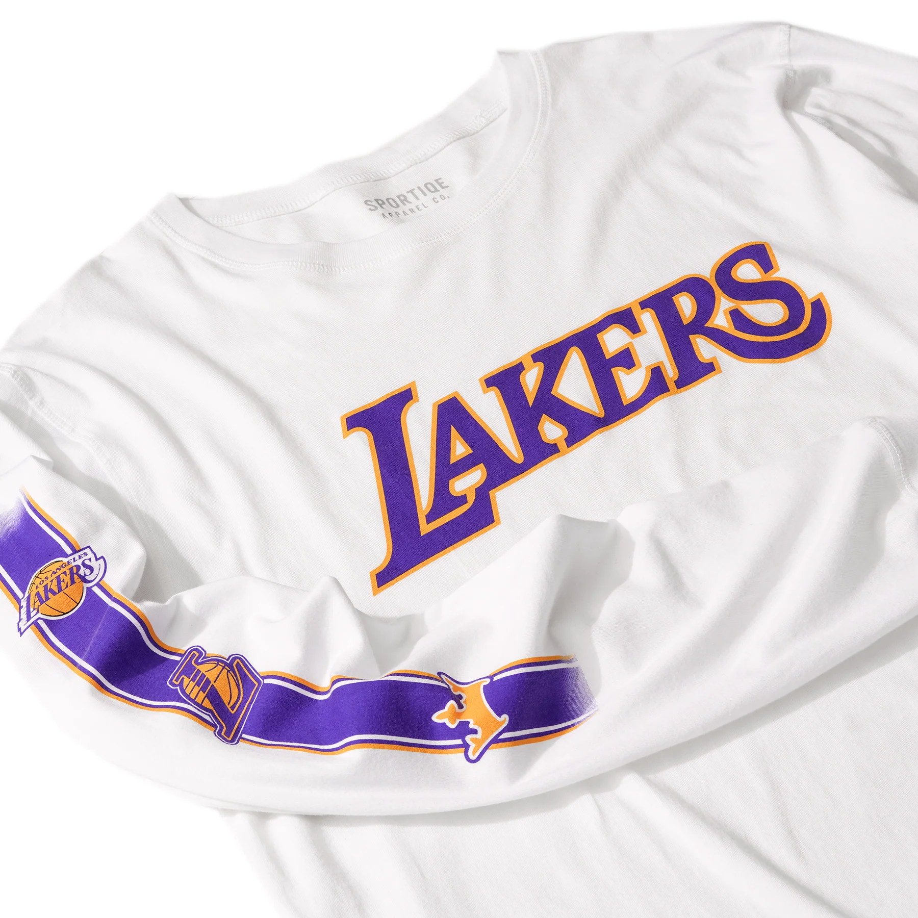 Los Angeles Lakers Sportiqe Mohave Long Sleeve Shirt - Image 3