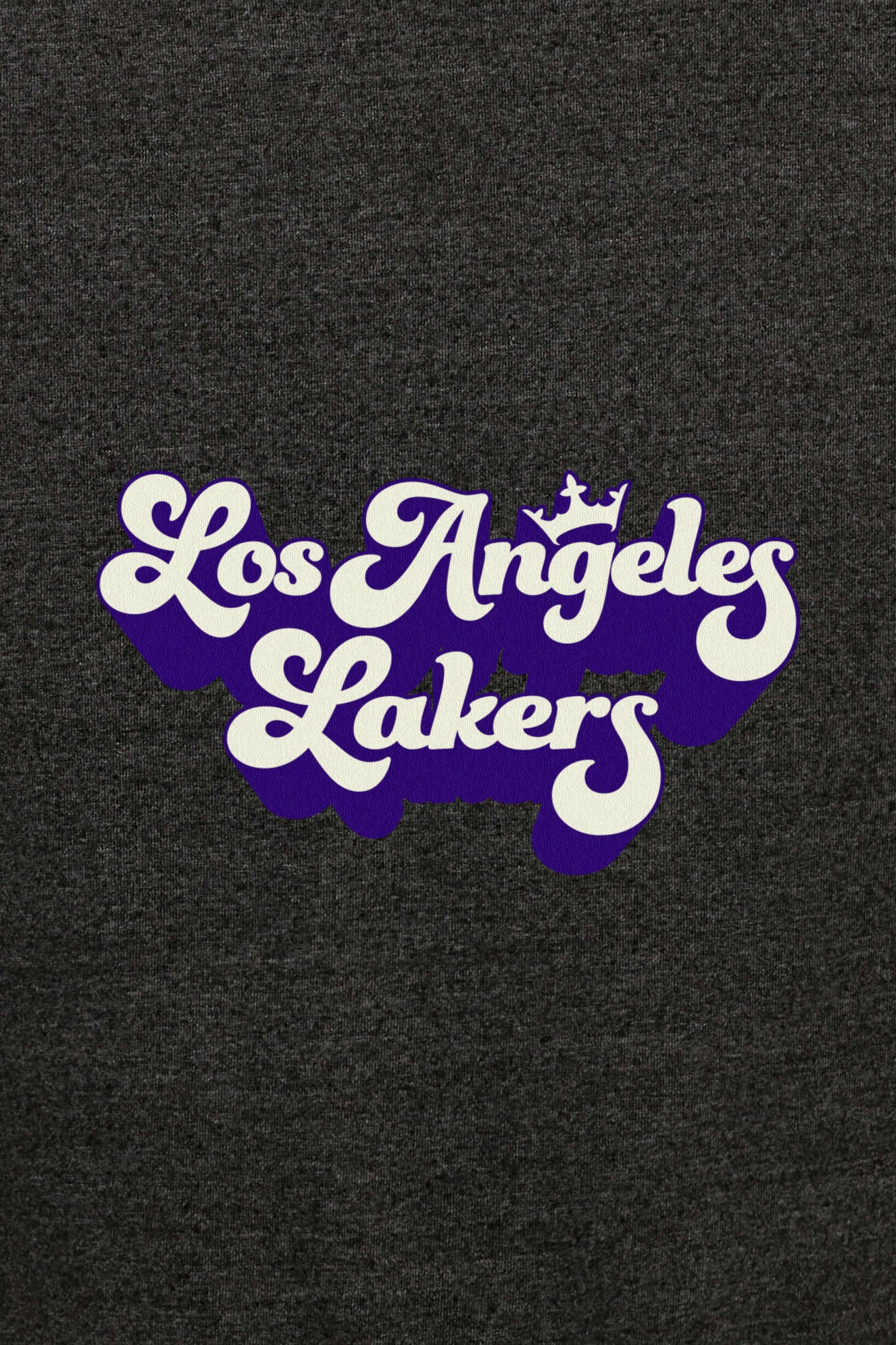 Los Angeles Lakers Retro Sportiqe Olsen Hoodie - Image 3