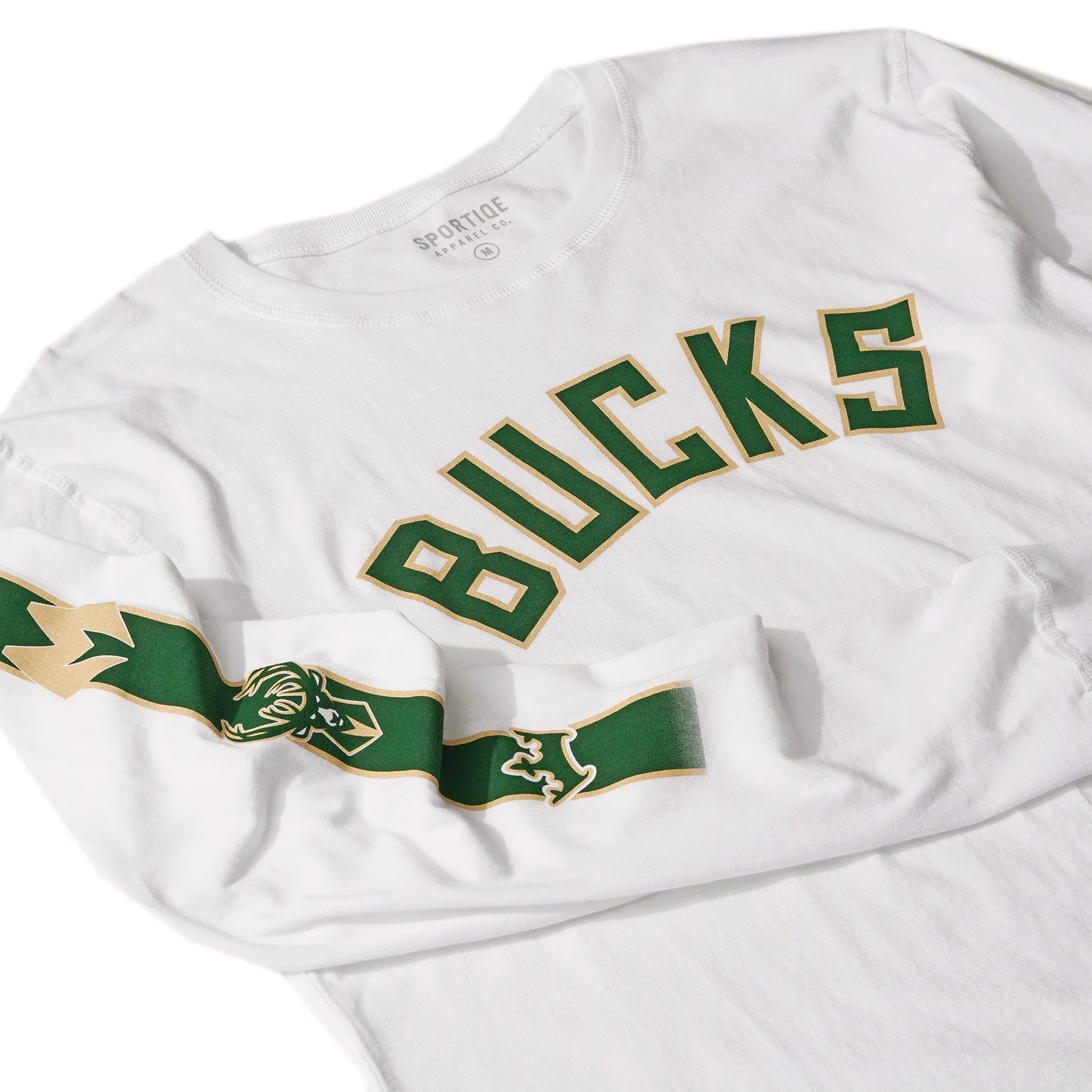 Milwaukee Bucks Sportiqe Mohave Long Sleeve Shirt - Image 3