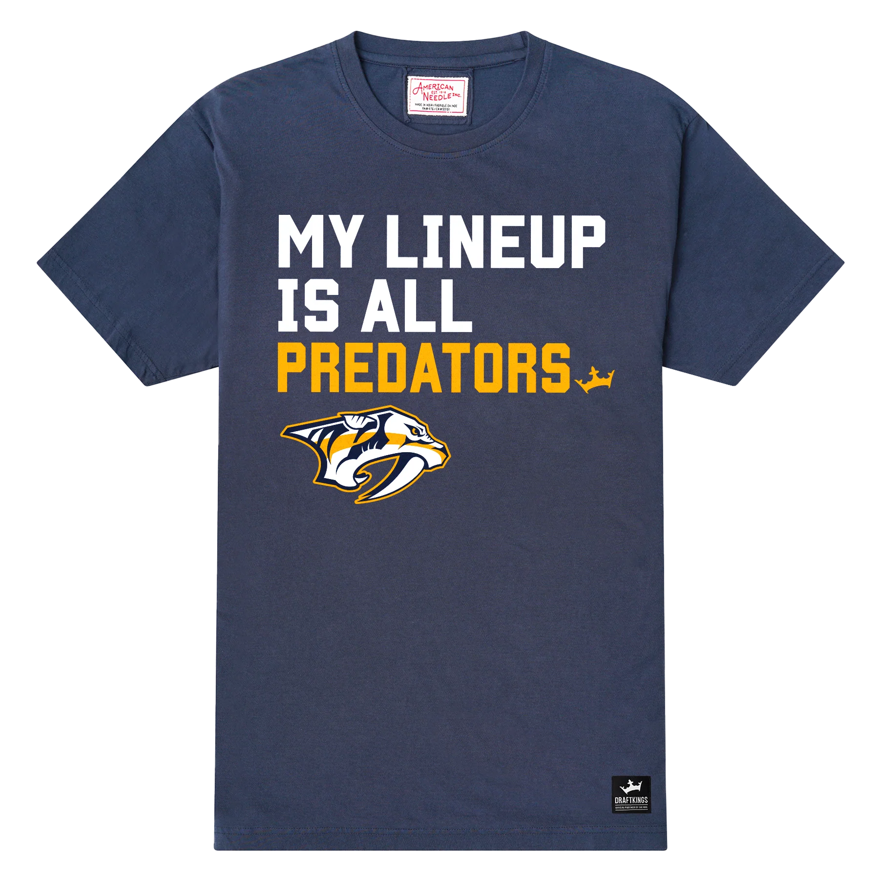 Nashville Predators My Lineup T-shirt