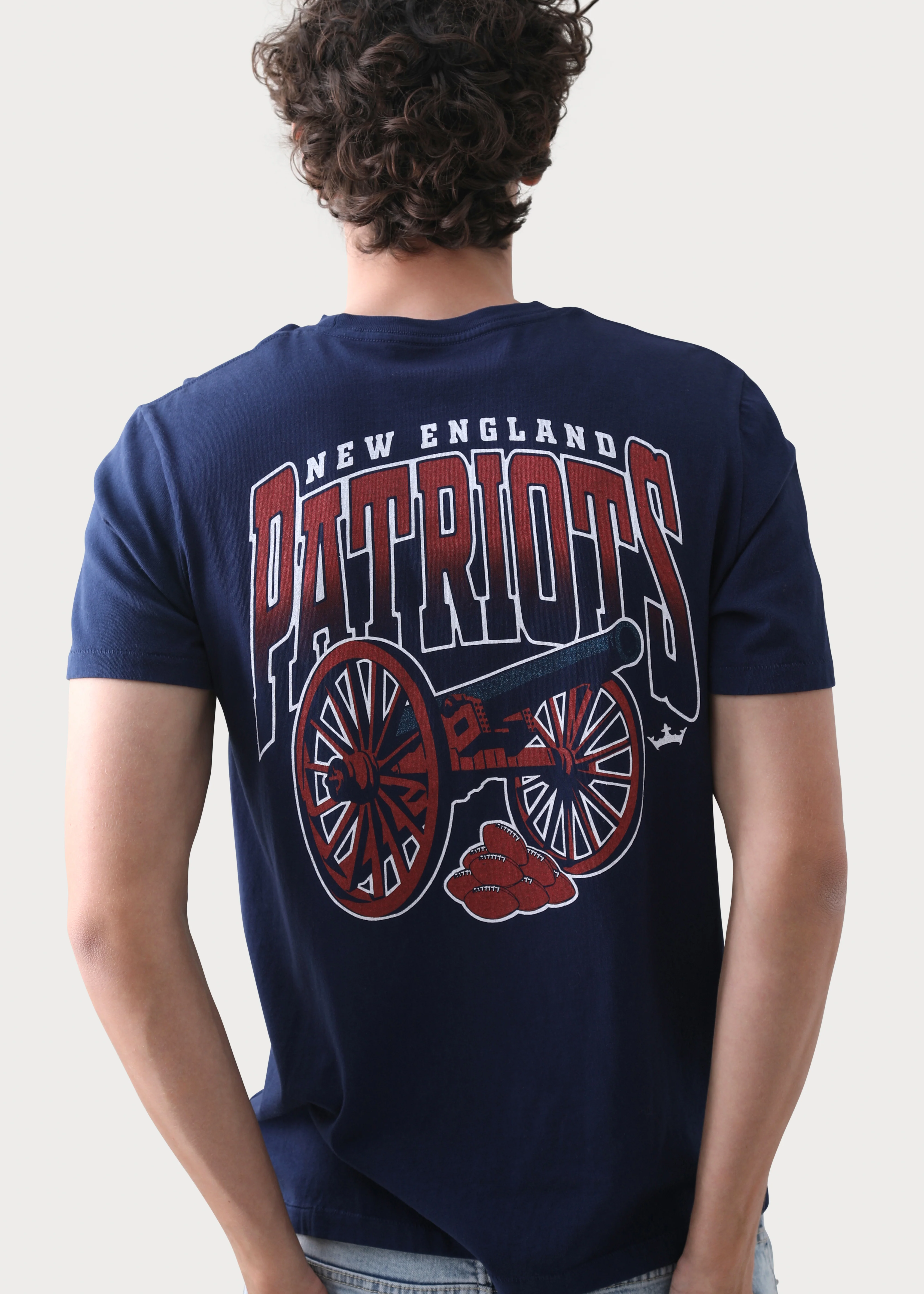 New England Patriots Junk Food Drive T-Shirt - Image 5