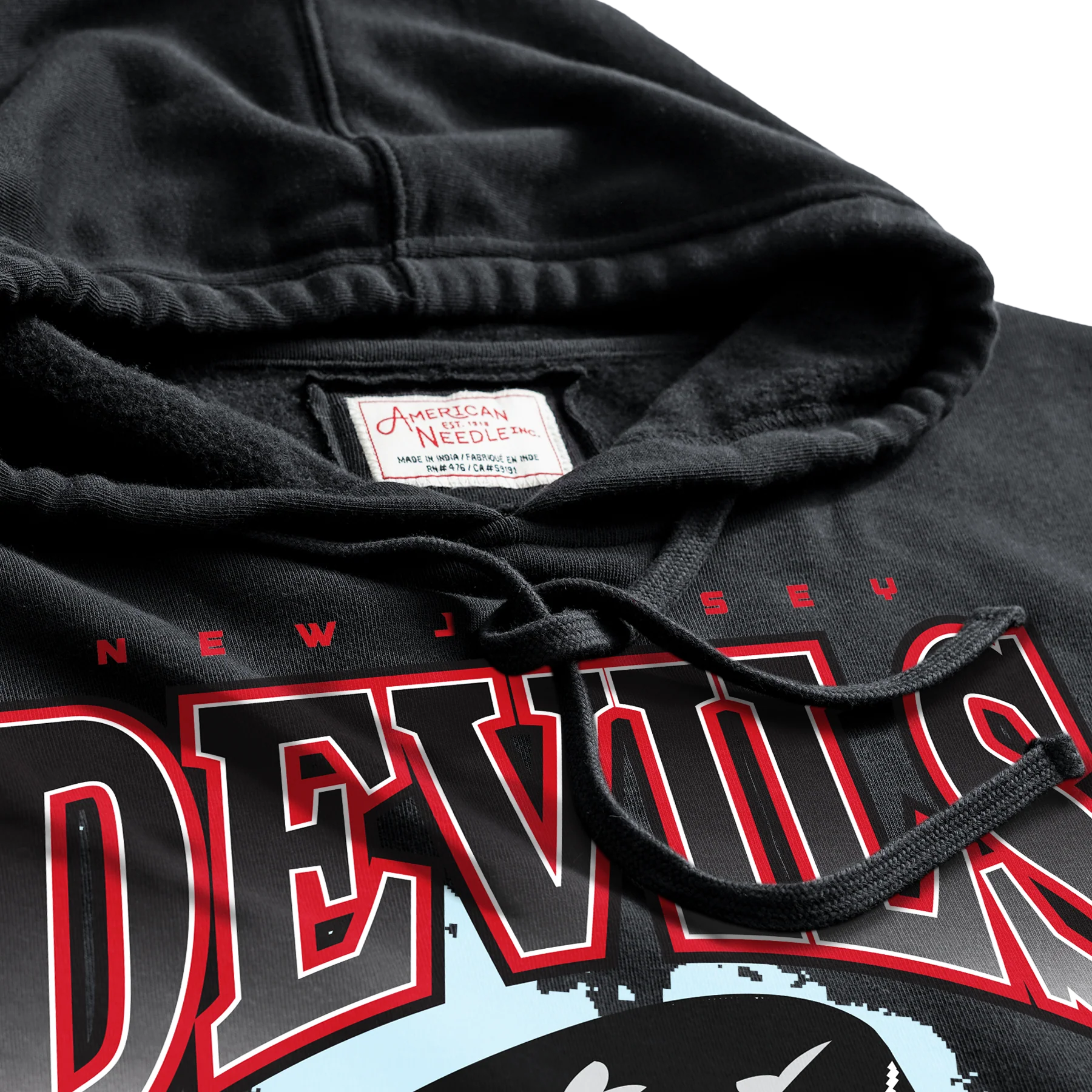 New Jersey Devils Puck Pipeline Hoodie - Image 3