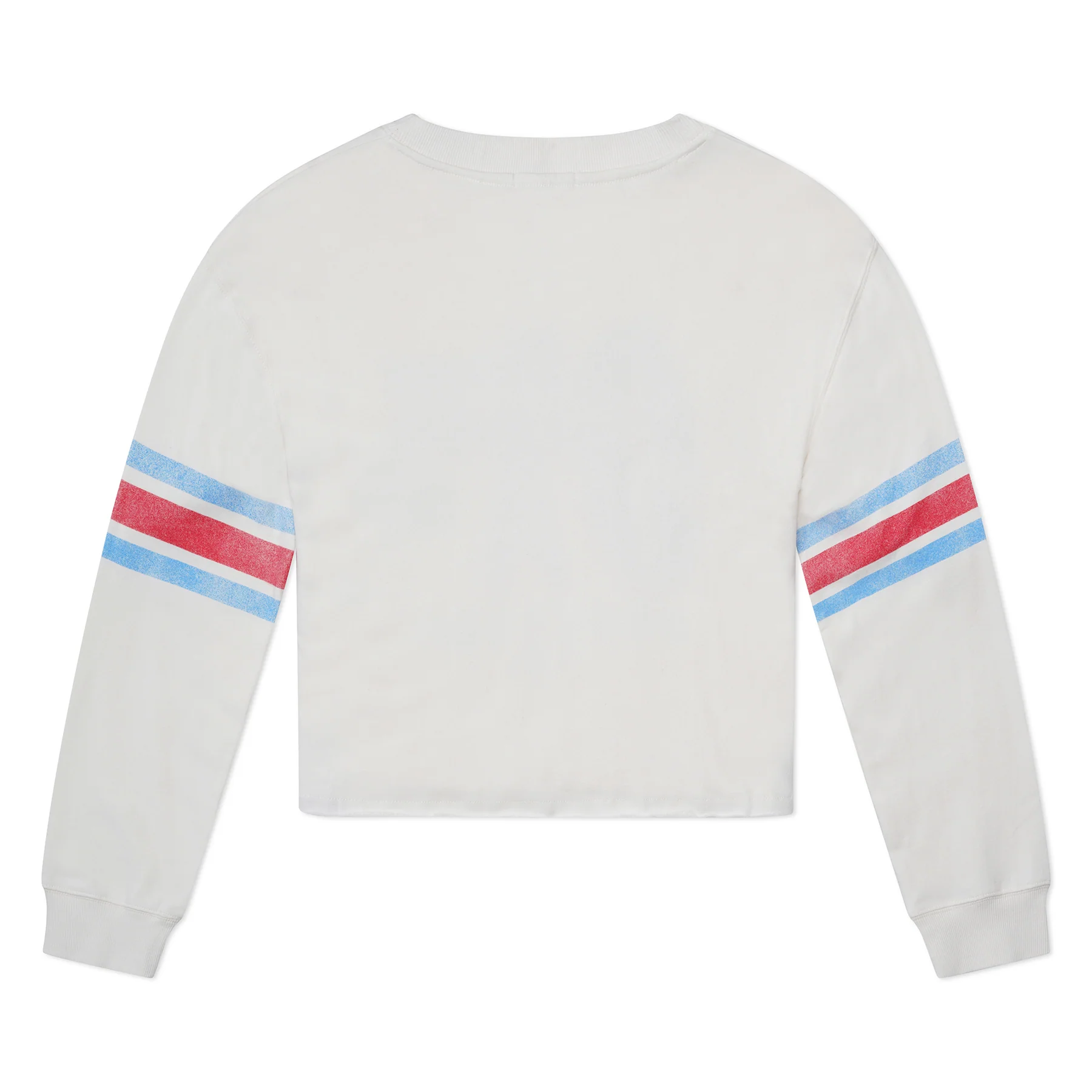Oilers Junk Food Women's Kickoff Crop Crewneck - Image 3