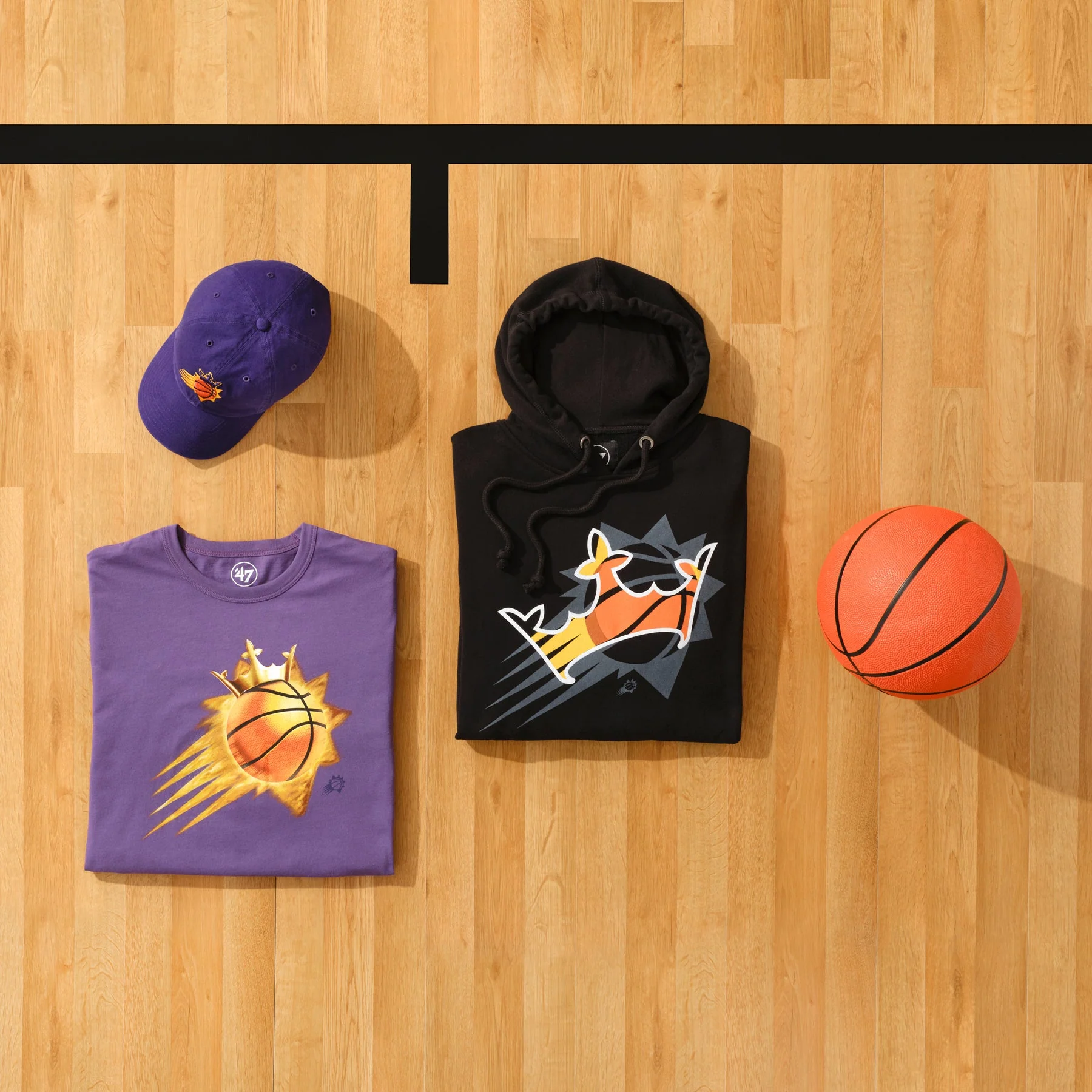 Phoenix Suns Crown '47 Men's Franklin T-Shirt - Image 3